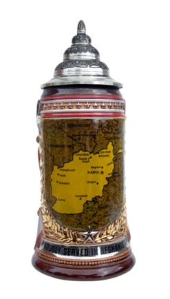 Afghanistan Commemorative Beer Stein