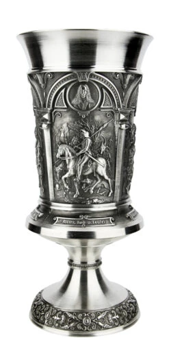 Artist Albrecht Duerer Pewter Beer Goblet