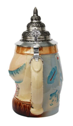 German Beer Steins Sales -German Beer Steins Sales Dirndl Lederhosen Beer Stein K210 LS SM 78099.1423685102