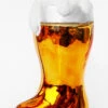 German Beer Boot Glass Christmas Ornament -German Beer Steins Sales German Glass Beer Boot Christmas Ornament PP1414 Side SM 22122.1508950673
