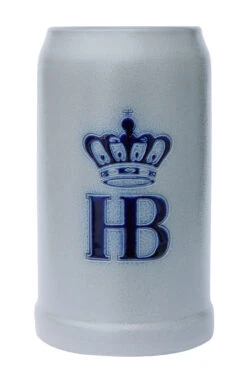Hofbrauhaus HB 1 Liter Salt Glaze Stoneware Beer Mug