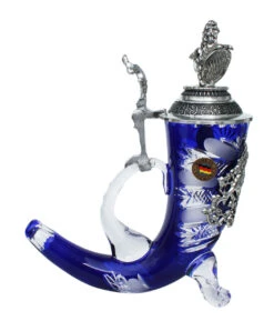 Lord Of Crystal Bavaria Horn Beer Stein
