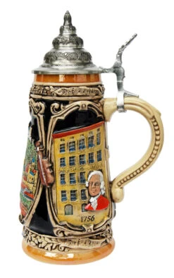 Salzburg Mozart Beer Stein