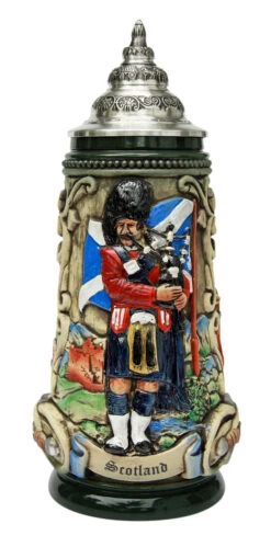 Scotland Beer Stein Rustic